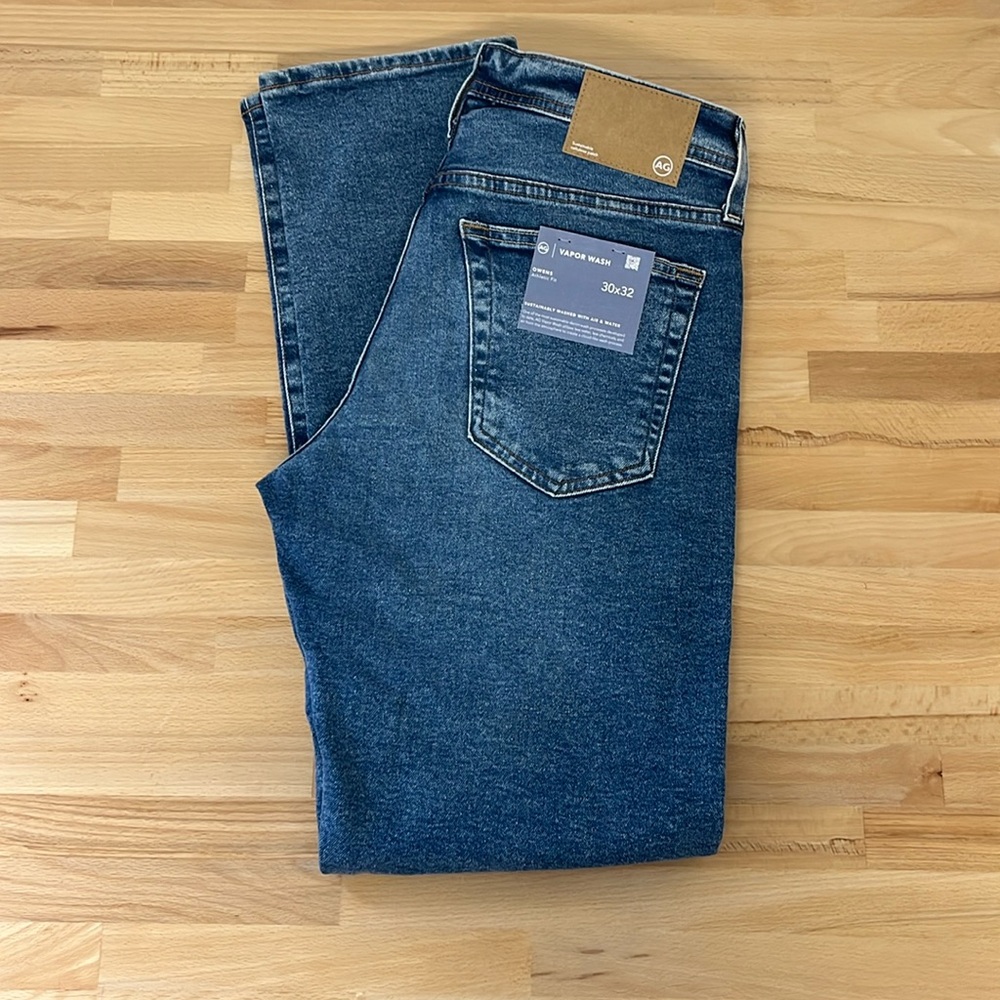 AG Owe a Athletic Fit Jean Size 30”x 32” NWT